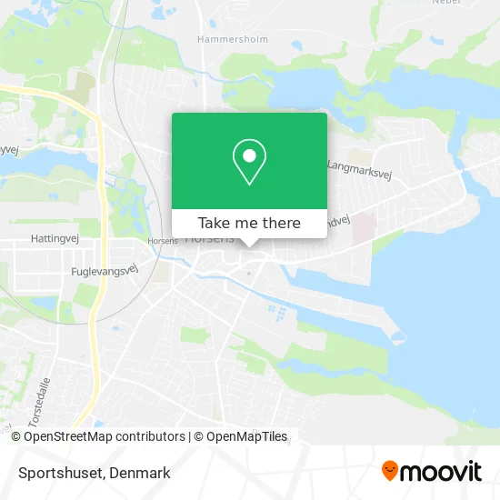 Sportshuset map