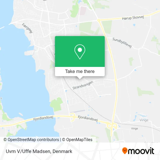 Uvm V/Uffe Madsen map