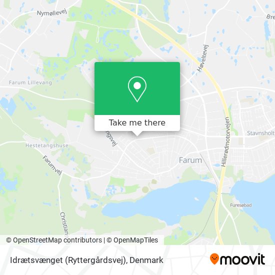 Idrætsvænget (Ryttergårdsvej) map