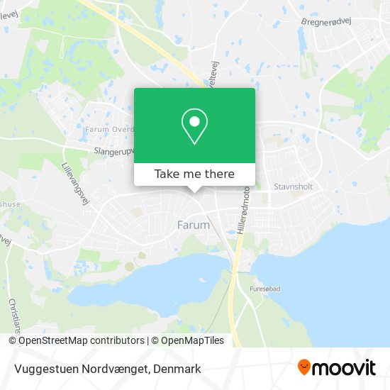 Vuggestuen Nordvænget map