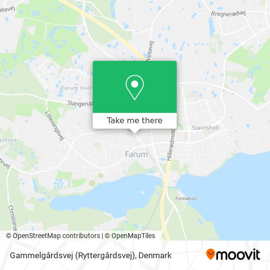 Gammelgårdsvej (Ryttergårdsvej) map