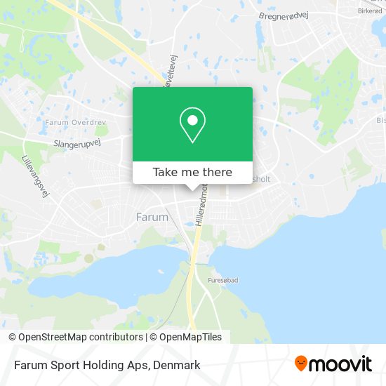 Farum Sport Holding Aps map