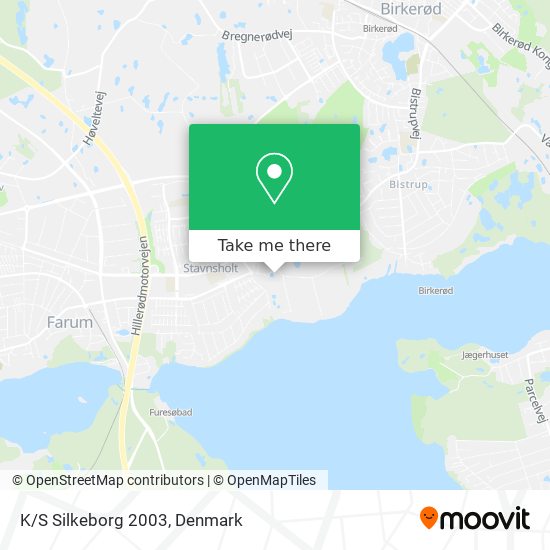 K/S Silkeborg 2003 map