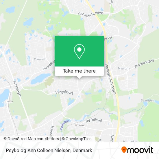 Psykolog Ann Colleen Nielsen map