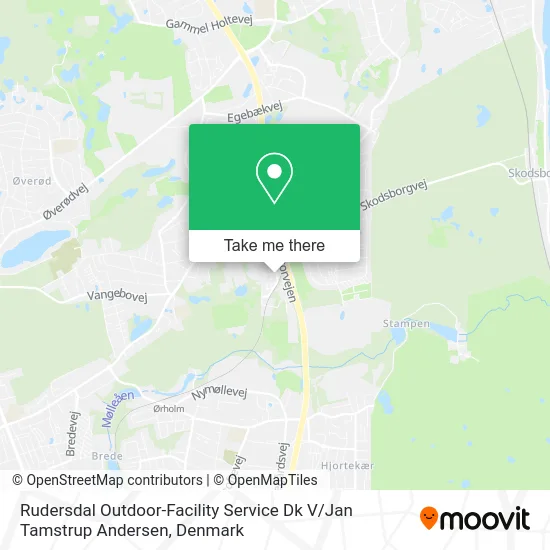 Rudersdal Outdoor-Facility Service Dk V / Jan Tamstrup Andersen map