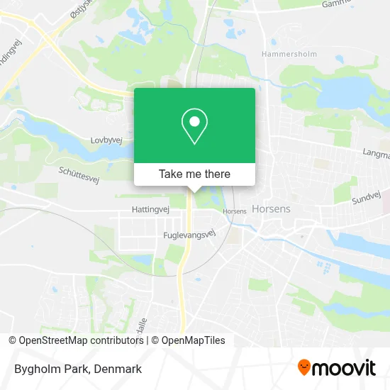 Bygholm Park map