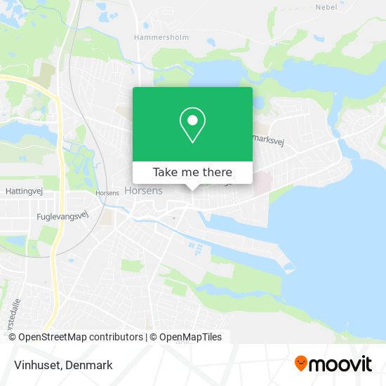 Vinhuset map