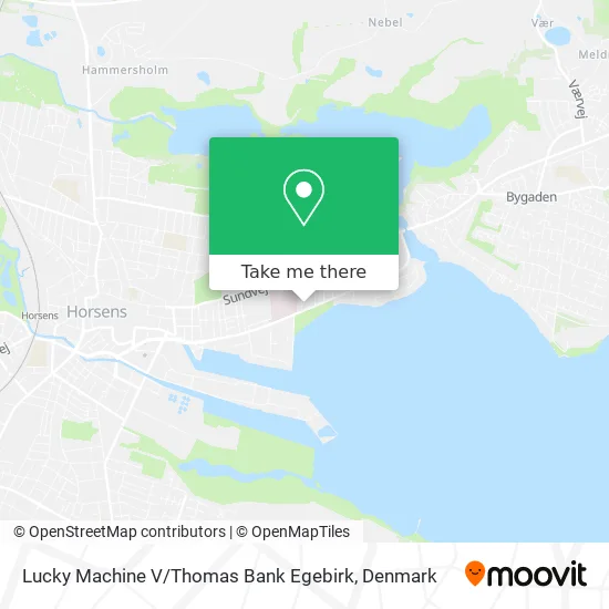 Lucky Machine V / Thomas Bank Egebirk map