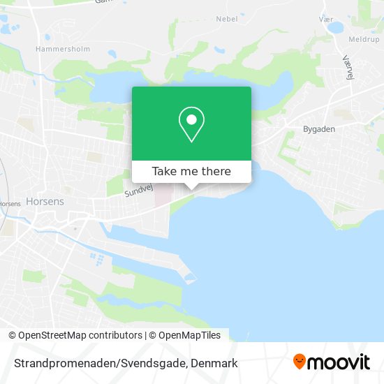 Strandpromenaden/Svendsgade map