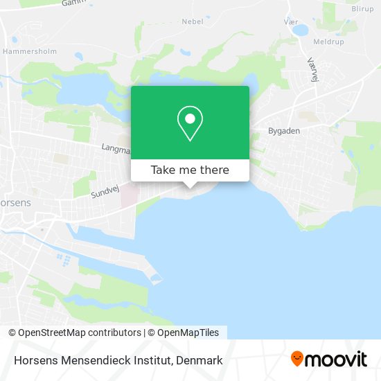 Horsens Mensendieck Institut map