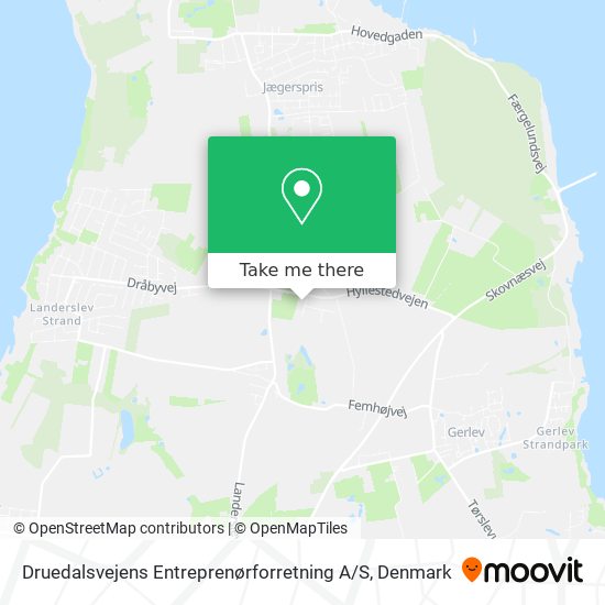 Druedalsvejens Entreprenørforretning A / S map