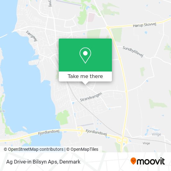 Ag Drive-in Bilsyn Aps map