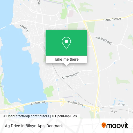 Ag Drive-in Bilsyn Aps map
