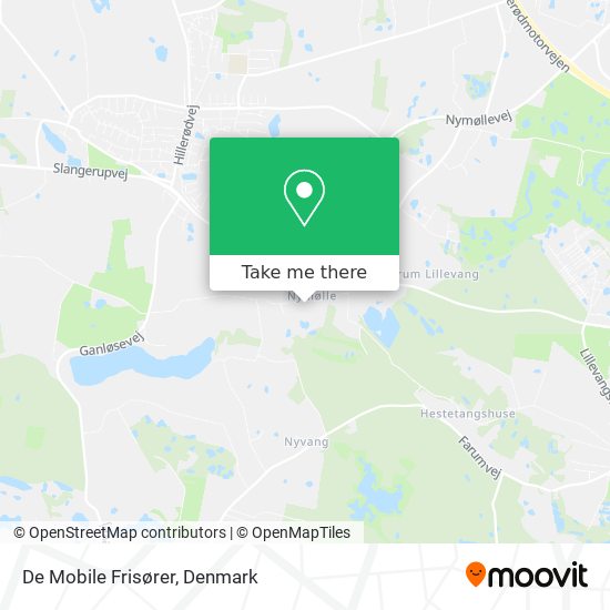 De Mobile Frisører map