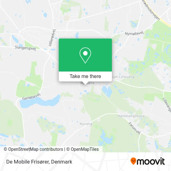 De Mobile Frisører map