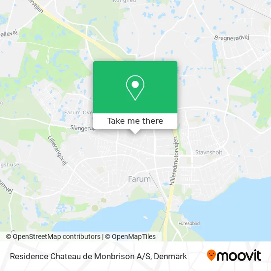 Residence Chateau de Monbrison A / S map