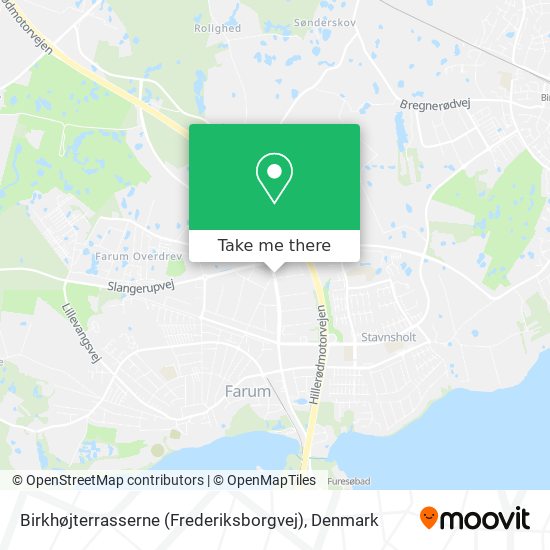 Birkhøjterrasserne (Frederiksborgvej) map