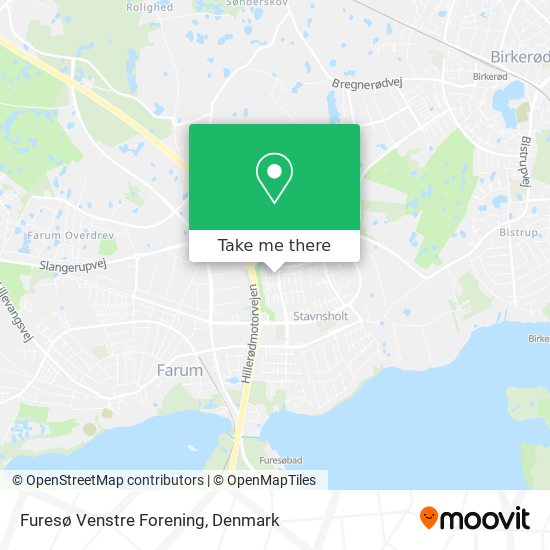 Furesø Venstre Forening map