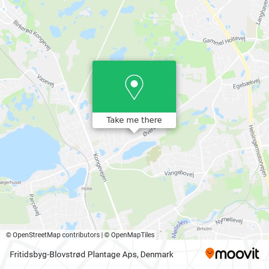 Fritidsbyg-Blovstrød Plantage Aps map