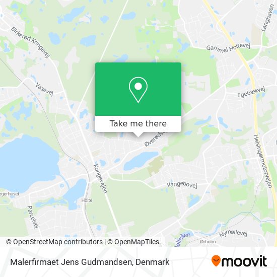 Malerfirmaet Jens Gudmandsen map