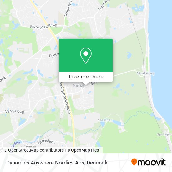 Dynamics Anywhere Nordics Aps map