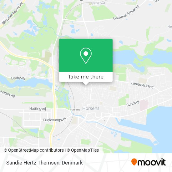 Sandie Hertz Themsen map