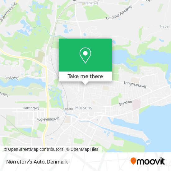 Nørretorv's Auto map