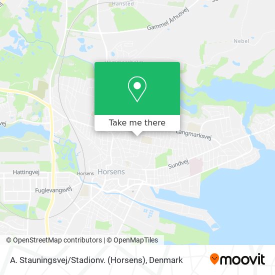 A. Stauningsvej / Stadionv. (Horsens) map