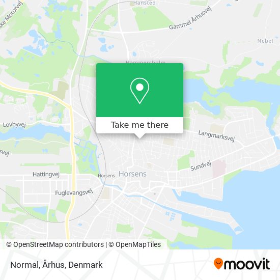 Normal, Århus map