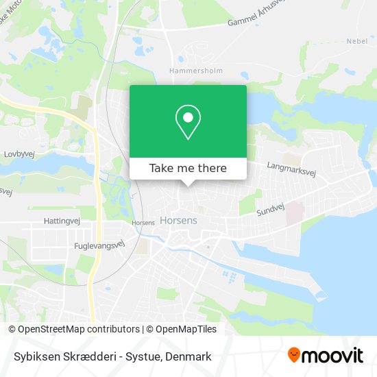 Sybiksen Skrædderi - Systue map