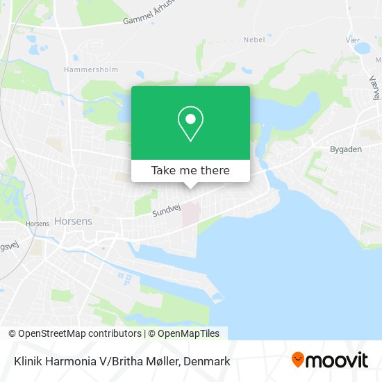 Klinik Harmonia V / Britha Møller map