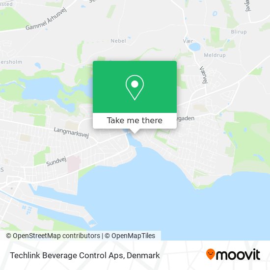 Techlink Beverage Control Aps map