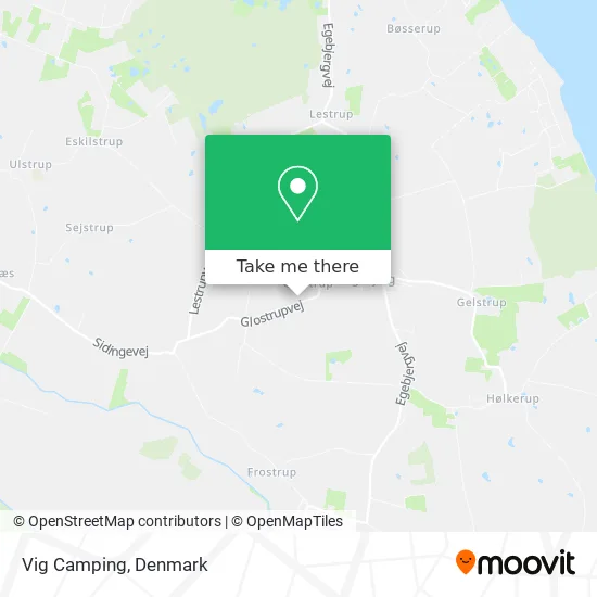 Vig Camping map