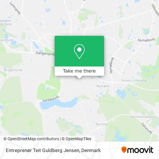 Entreprenør Teit Guldberg Jensen map