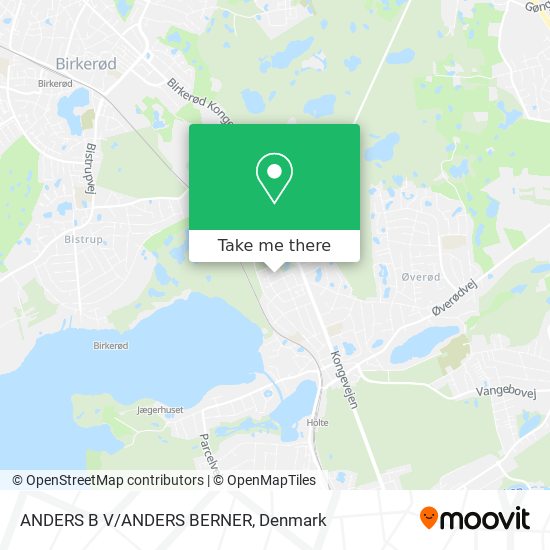 ANDERS B V/ANDERS BERNER map