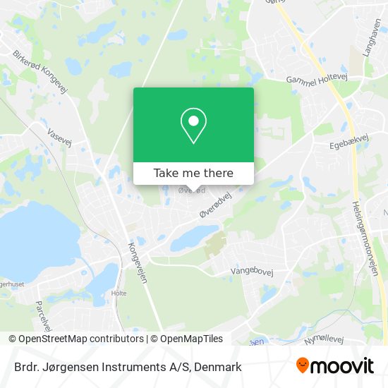 Brdr. Jørgensen Instruments A / S map