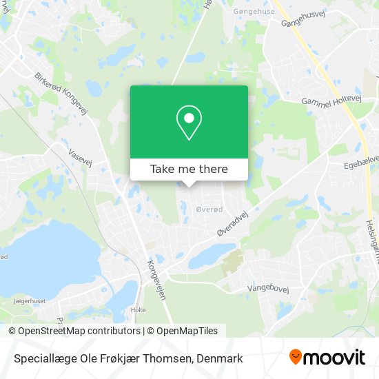 Speciallæge Ole Frøkjær Thomsen map