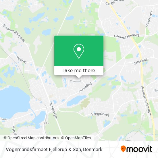 Vognmandsfirmaet Fjellerup & Søn map