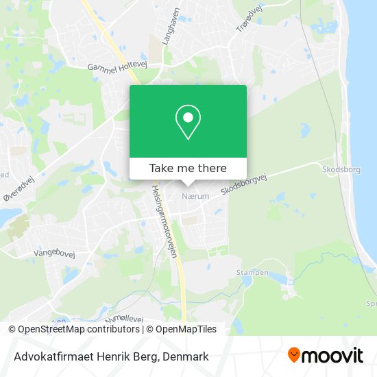 Advokatfirmaet Henrik Berg map