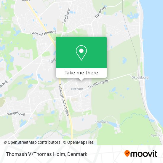 Thomash V/Thomas Holm map