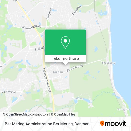 Bet Mering Administration Bet Mering map