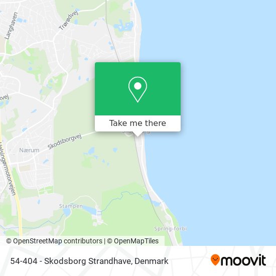 54-404 - Skodsborg Strandhave map