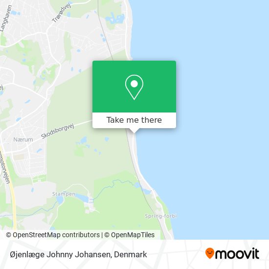 Øjenlæge Johnny Johansen map