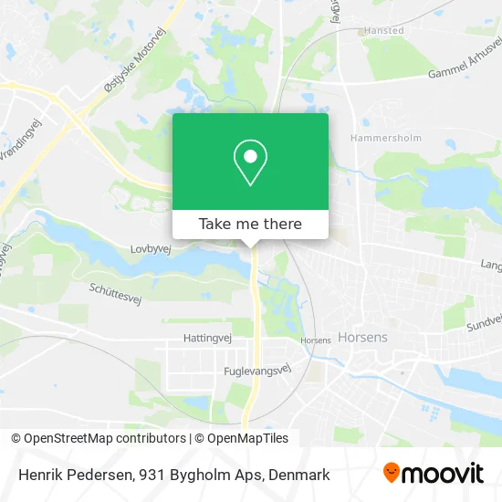 Henrik Pedersen, 931 Bygholm Aps map
