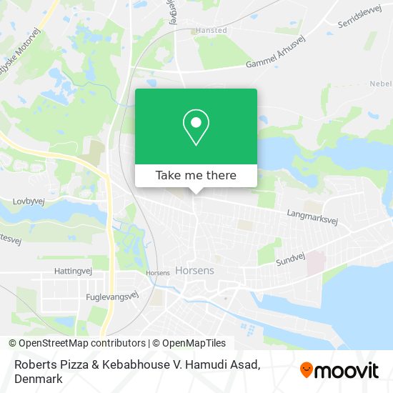 Roberts Pizza & Kebabhouse V. Hamudi Asad map