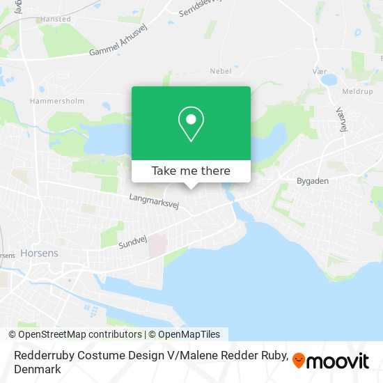 Redderruby Costume Design V / Malene Redder Ruby map