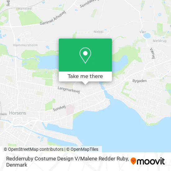 Redderruby Costume Design V / Malene Redder Ruby map