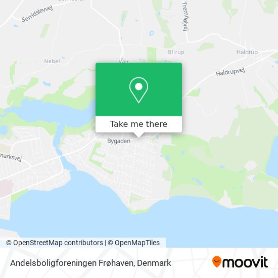 Andelsboligforeningen Frøhaven map