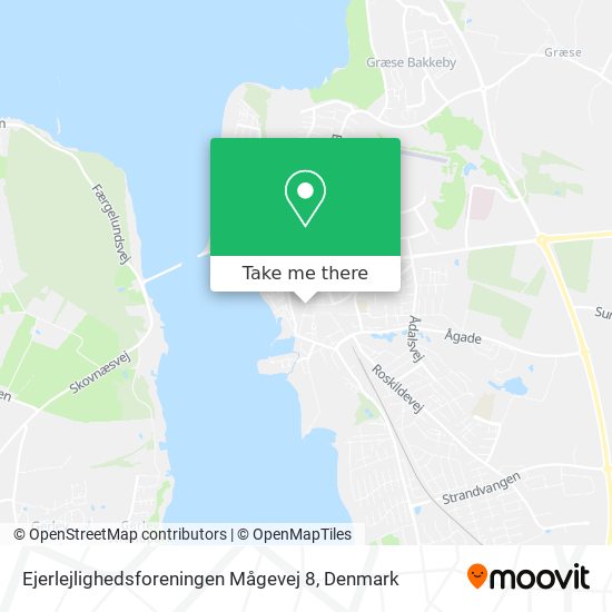 Ejerlejlighedsforeningen Mågevej 8 map