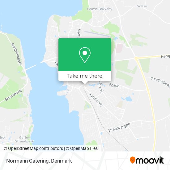Normann Catering map